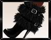 *MM* Glittery fur boots