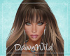 Khloe 5 Mocha Lite Bangs