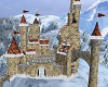 snow couple castles