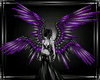 b purple arkange wings
