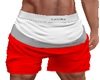 RED SAGGER SHORTS