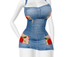 Apple Denim Dress