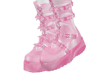 Pink Swirl Boots