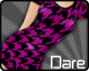 D ~ Houndstooth PURPLE