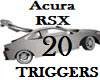  RSX ACURA 20 TRIGGRS
