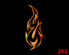 Flame (tribal) left