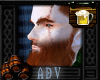 goth auburn long beard