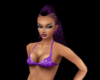 Purple Bikini Top Small