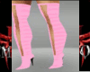 [RD]Netted boots pink
