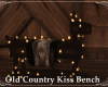 Old Country Kiss Bench