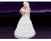 White sexy Weddingdress