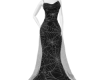 Black Spider Web Gown