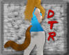 ~DTR~Copper Kitty Tail
