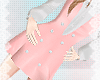 [An] Dress Bunny Pink ,