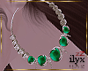 zZ Nya Earrings Emerald