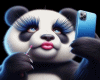Miss Panda Cutout