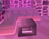 the pink table