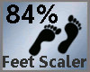 Feet Scaler 84% M A
