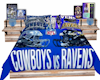 COWBOYS VS RAVENS BED