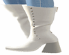 Winter white boots