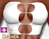  D| Maya Cropped White