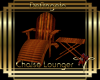 [DA]Wood Chaise Lounger