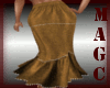 brown west bling skirt