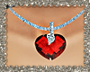[M]RED HEART NECKLACE