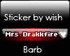 Vip Sticker Mrs. Drakkfi
