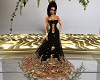 Black India Ball Gown