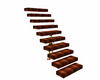 brown stairs poseless
