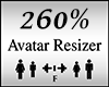 Avatar Scaler 260%