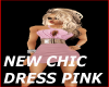 NEW CHIC DRESS PINK