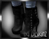 [BGD]Black Button Boots
