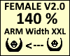 Arm Scaler XXL 140% V2.0