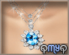 Blue necklace jewelry