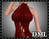 [DML] Red Gold Gown Flor