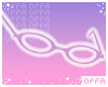 â¡ oval glasses | purp.