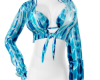 Blue Waves Top I