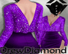 Dd- Glitter Purle Dress