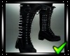 Spiked Leather Boots