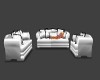 Black~N~White Couch Set