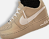 Nikes Tan Air Force 1 -