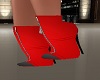 Sexy red boots custom