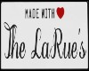 LaRue License Plate