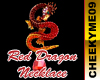 Red Dragon Necklace