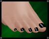 pies uñas negras