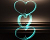 TEAL HEARTS BY BD