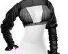 Black Pleather top