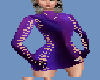 PurpleBlack Dress
